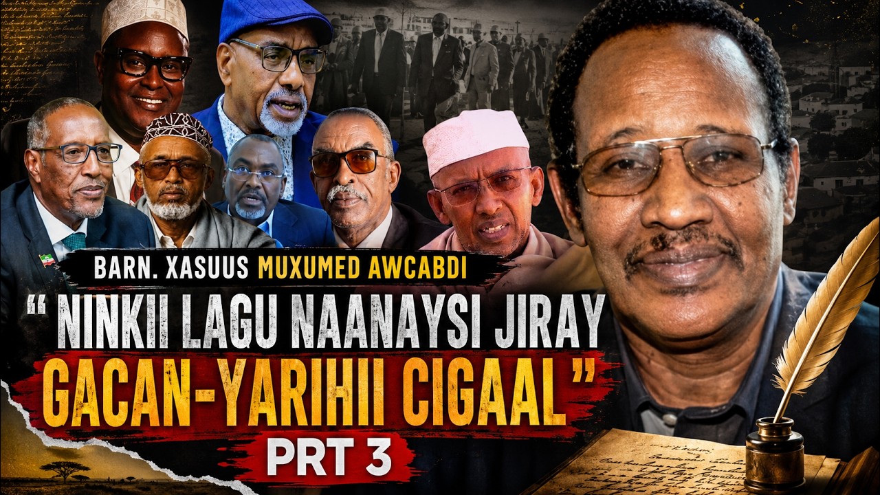"Habar Awal, Waxay Ku Heshiisay Yaanaynu Kursigaas Doonanin Lakin Ciise Muuse Ayaa Ka Baxay"..PRT..3
