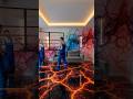 Luxury Lava Epoxy Floor Transformation#floortransformation #shorts