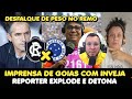 LONTRA DE GOIAS COM INVEJA DO REMO - REPORTER EXPLODE E DETONA GALERA GOIANA - LEAO COM DESFALQUE