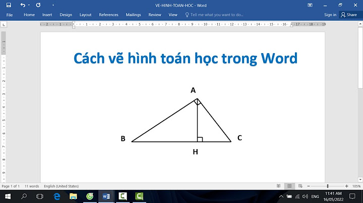 Cách vẽ các hình toán học trên giấy học sinh năm 2024