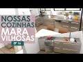 COZINHAS MARAVILHOSAS TODA DE AÇO INOX - PROJETO PERFEITO PARA BRILHAR NOS APARTAMENTOS DOS SONHOS