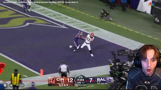  Cincinnati Bengals Vs Baltimore Ravens | Week 13 Thanksgiving Game Reaction! 