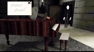 SLENDRINA X HOW TO FIND AND USE PIANO PAPER #funny #jumpscare #gaming #viralvideo @SVNS8  screenshot 3