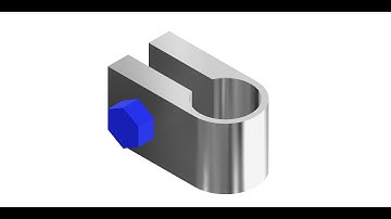 Metal Clamp - Autodesk Inventor 2020