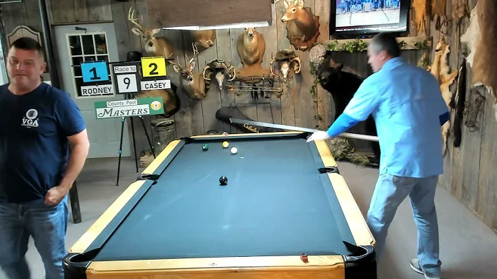 County Pool Masters 9 Ball - Casey Tooley vs Rodne...