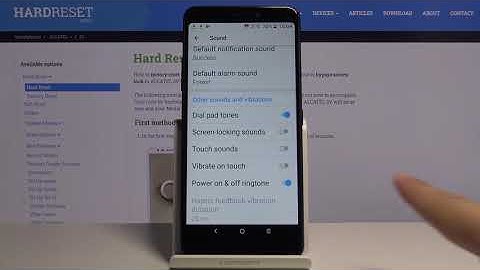 How to Enable Vibrations on ALCATEL 3V – Set Up Vibrations