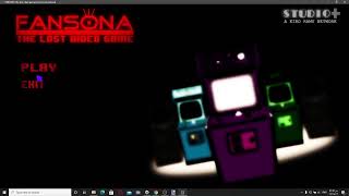 FANSONA: The Lost Video Game Beta 2 (In progress)