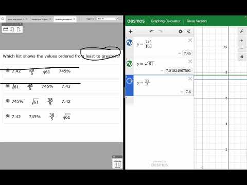 8.2D Ordering Numbers STAAR