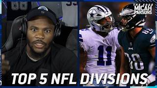 Micah Parsons Ranks the Top 5 Divisions in the NFL | The Edge