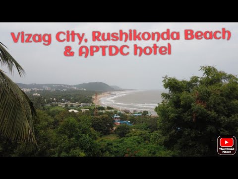 Vizag City, Rushikonda Beach U0026 APTDC Hotel Details - Vizag To Bangalore By Car - Episode 6