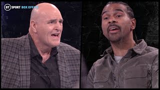 "I'll bet you £100k!" John Fury and David Haye argue on Wilder v Fury 2: The Debate