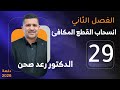 القطوع المخروطية/محاضرة 29 /انسحاب القطع المكافئ (الجزء الثاني) / الدكتور رعد صحن/ السادس العلمي