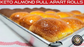 HOW TO MAKE KETO ALMOND PULL APART ROLLS (ORIGINAL & COFFEE)  GRAIN, WHEAT, GLUTEN & SUGAR FREE