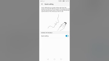 Honor 7X Voice Control Setting