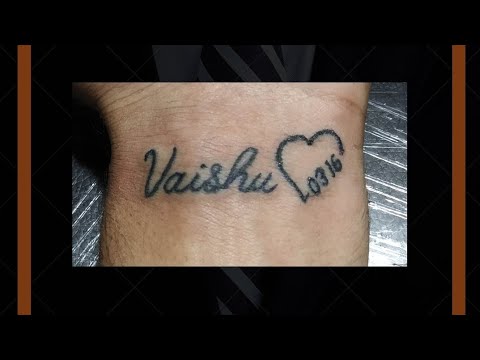 Lifepartner name tattoo | Instagram