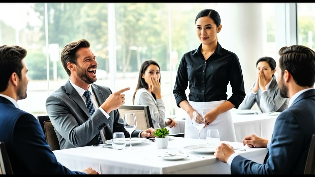 Minamaliit ang Filipina Waitress—Isang Sagot na May Dangál ang Nagpatahimik sa Bilyonaryo