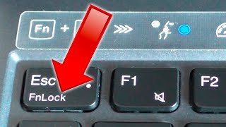 Как отключить Fn клавишу на ноутбуке.FnLock