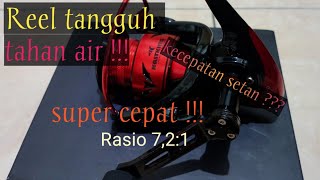 Reel gahar super cepat dari kastking || Reel kastking speed demon 2000