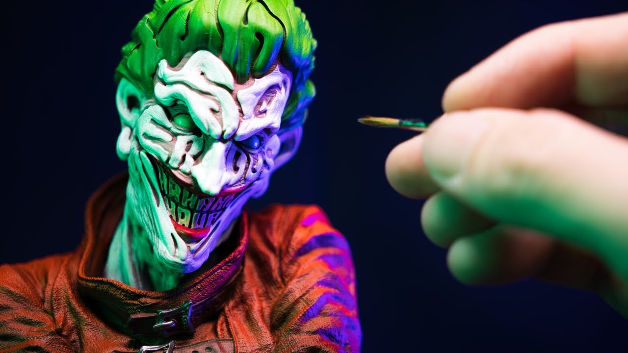 I Made an INSANE JOKER Why So Serious? | 3D Printing - YouTube