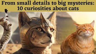 10 CURIOSITIES about CATS that will surprise you 🐱🐾