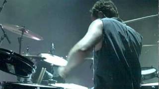 Josh Freese drumming "Letting You" live with NIN