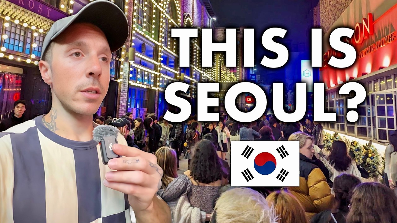 I Did NOT Expect This Kind of Nightlife in Korea