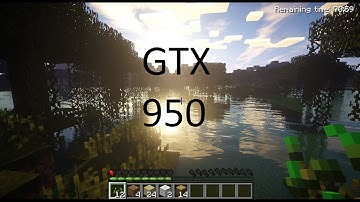 Minecraft with SEUS Ultra Shaders - GTX 950