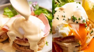 Eggs benedict isn’t hard to make – it’s just about knowing the
best order in which things, easy way poach multiple at a time, and...