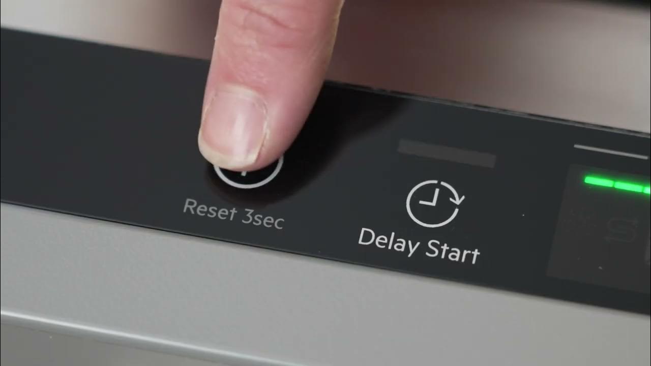 Why does my AEG dishwasher not start even though the power is on? YouTube
