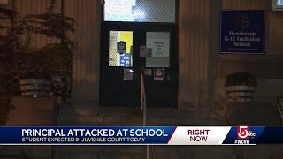 Student to face charges after principal attacked in Boston