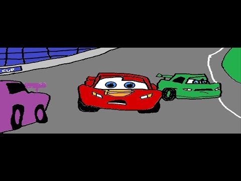 Cars 3 Choque De McQueen (Incompleto) Animacion Paint