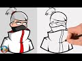 COMO DESENHAR CARTOON DE FREE FIRE #8 DESENHANDO CARTOON DE FREE FIRE