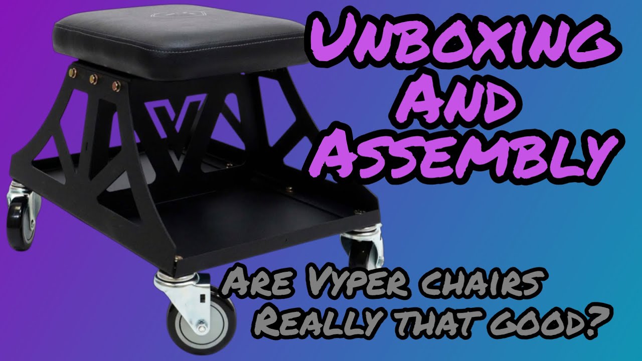BEST Detailing Chair Vyper Low Pro Full Unboxing and Assembly 4K