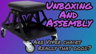 BEST Detailing Chair | Vyper Low Pro Full Unboxing and Assembly | 4K
