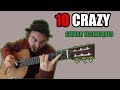 10 crazy guitar techniques and i even slap