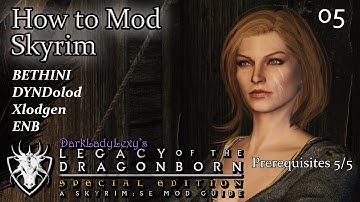 05 How to mod Skyrim - Bethini - Featuring Lexy