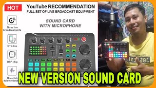 Unboxing (Sshinc) F998 Digital Audio Sound Card||Youtube Recommendation||Full Set Of Live Equipment