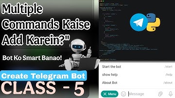 Telegram Bot Me Multiple Commands Kaise Add Karein | Python Telegram Bot Tutorial