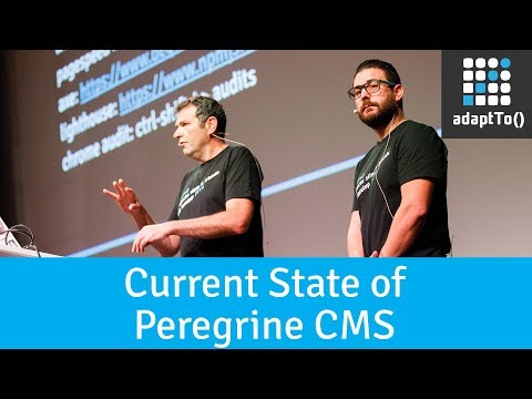 Current State of Peregrine CMS