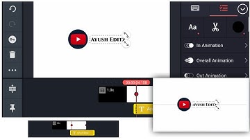 How to make easy professional 2D intro in Kinemaster|