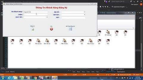 DEVEXPRESS WINFORM C#:Phần mềm Quản lý khách sạn đơn giản