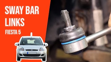 How to replace the sway bar links Fiesta mk6 🚗