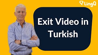 Exit Video in Turkish