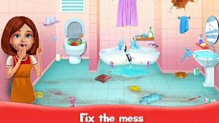 🚿Big Home cleanup🧺 and Wash : House🧹 Cleaning Game🧤🕶🗞🚿🧻🧼🧽🛁🪒🧴🛋🛏🪑🚪🧺🗞🛁🧹🚿🎮 screenshot 5