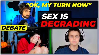 Virgin Mormon Debates Ex-OnlyFans Feminist, Forces Destiny To Step In...