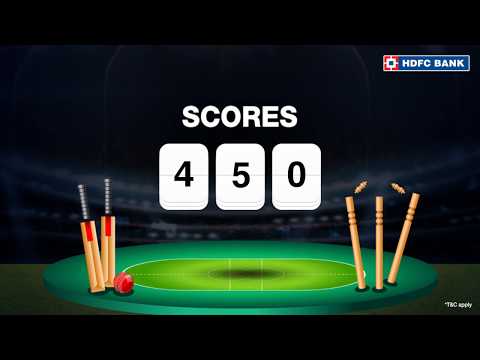 Team Sri Lanka scored 450!! - World cup season with HDFC Bank - Team Sri Lanka scored 450!! - World cup season with HDFC Bank