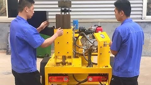 M7MI twin super clay brick making plant  hydraform machine clay brick machine