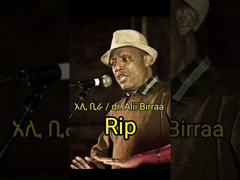 Ali Birra Oromo Artist Alii Birraa Shorts