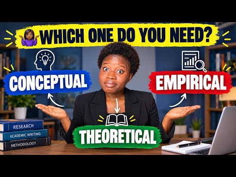 😳WOW! DIFFERENCE between Conceptual, Empirical & Theoretical Review Explained!