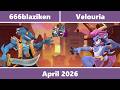 Runway Rivals - April 2026 - 666blaziken (Slade) vs Velouria (Absa) - Rivals 2 Round Robin